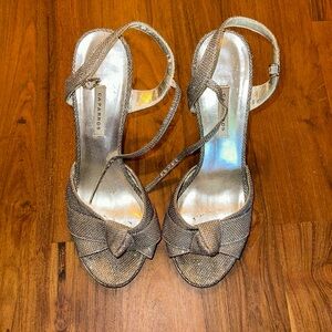 Caparros Women’s Silver Heels Size 9